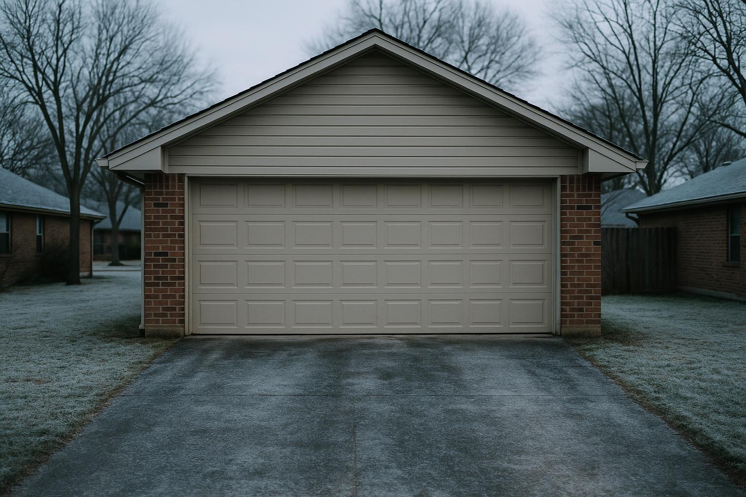 What to Do When Your Garage Door Won't Open in the Cold